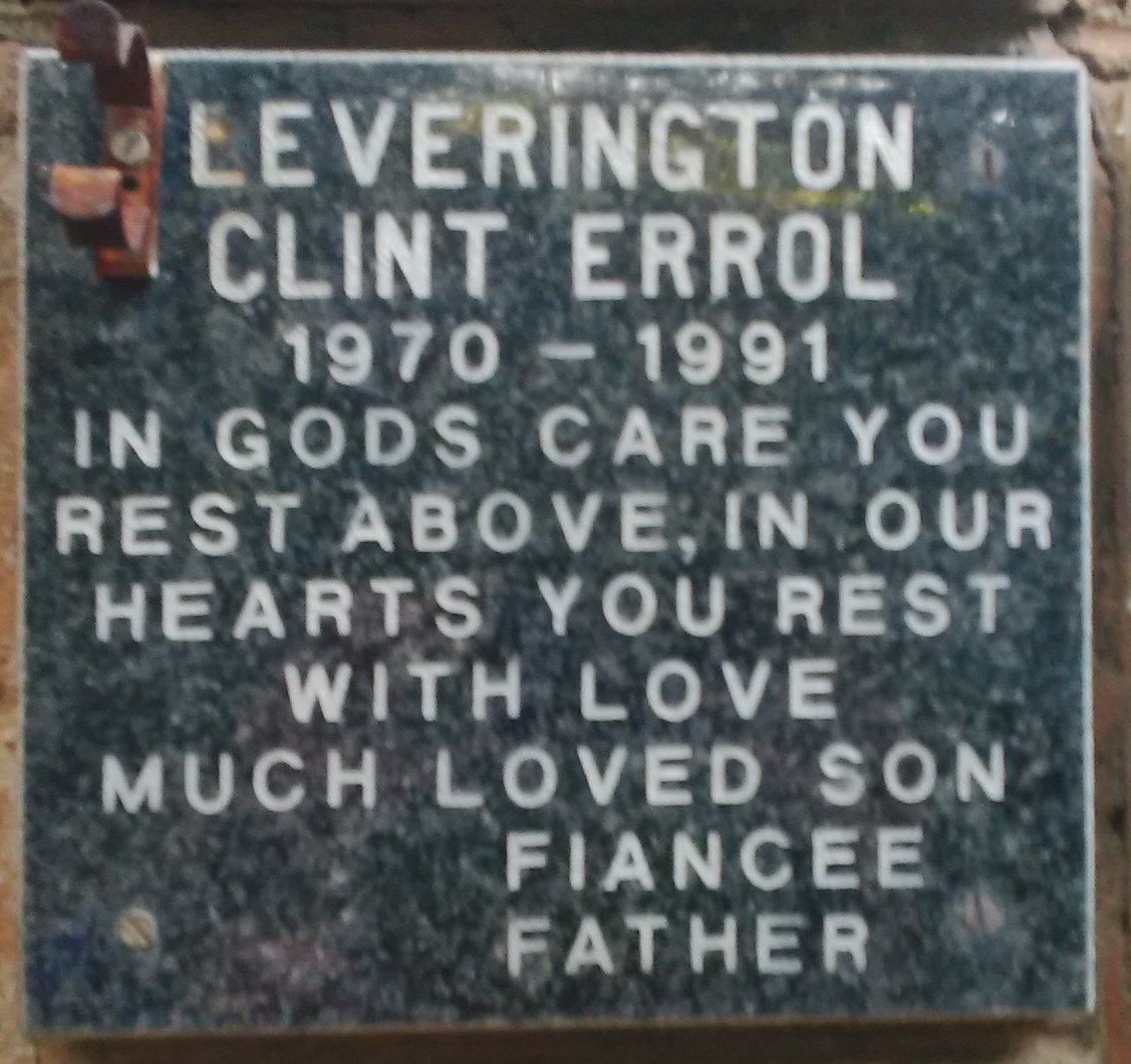 LEVERINGTON Clint Errol 1970-1991