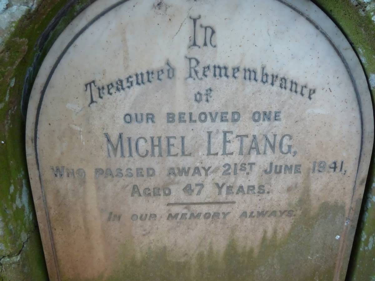 LETANG Michel -1941