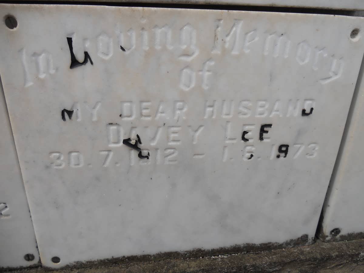 LEE Davey 1912-1973