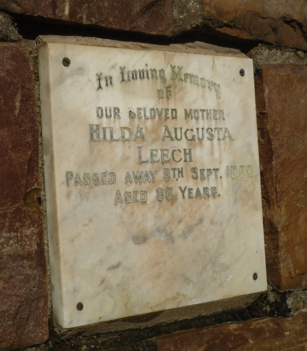 LEECH Hilda Augusta -1959