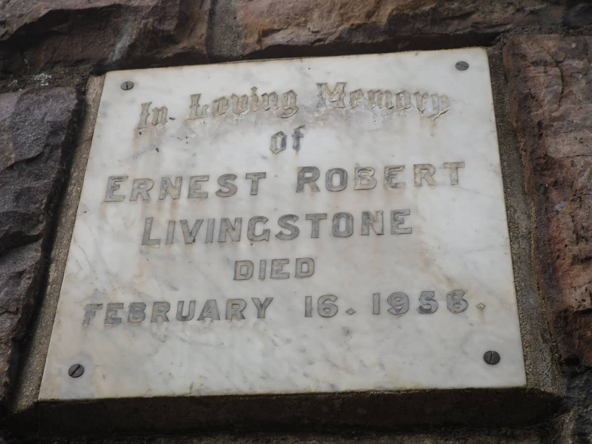 LIVINGSTONE Ernest Robert -1956