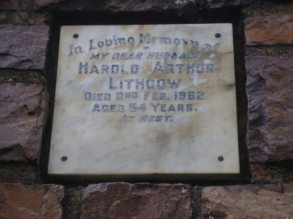 LITHGOW Harold Arthur -1962
