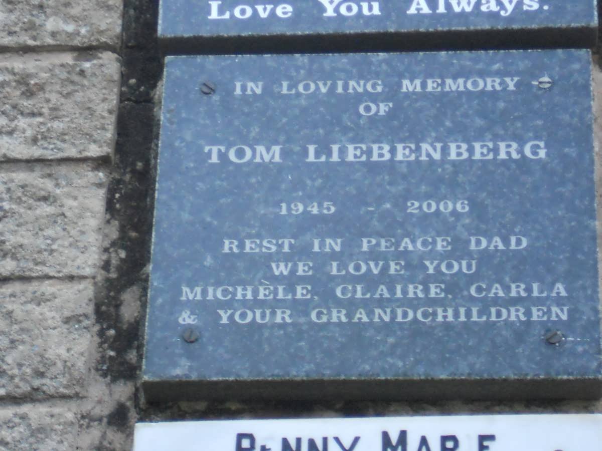 LIEBENBERG Tom 1945-2006