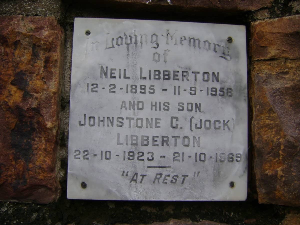 LIBBERTON Neil 1895-1958 :: LIBBERTON Johnstone C. 1923-1969