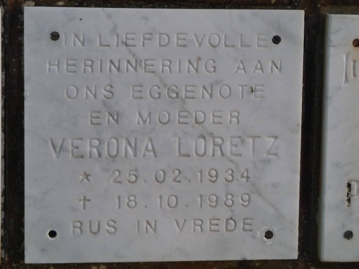 LORETZ Verona 1934-1989