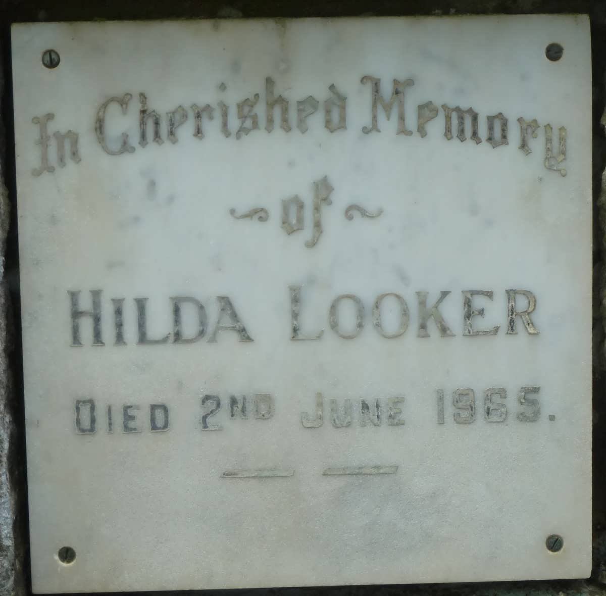 LOOKER Hilda -1965