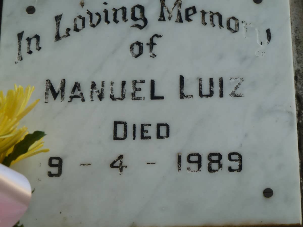 LUIZ Manuel -1989