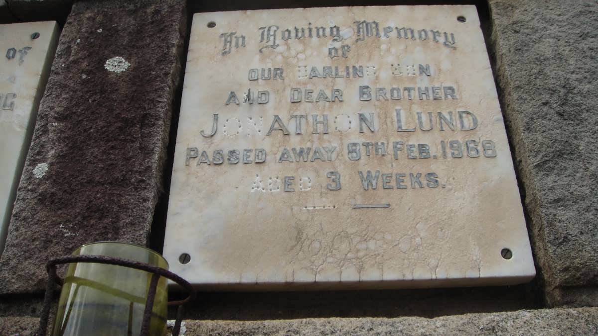 LUND Jonathon -1968