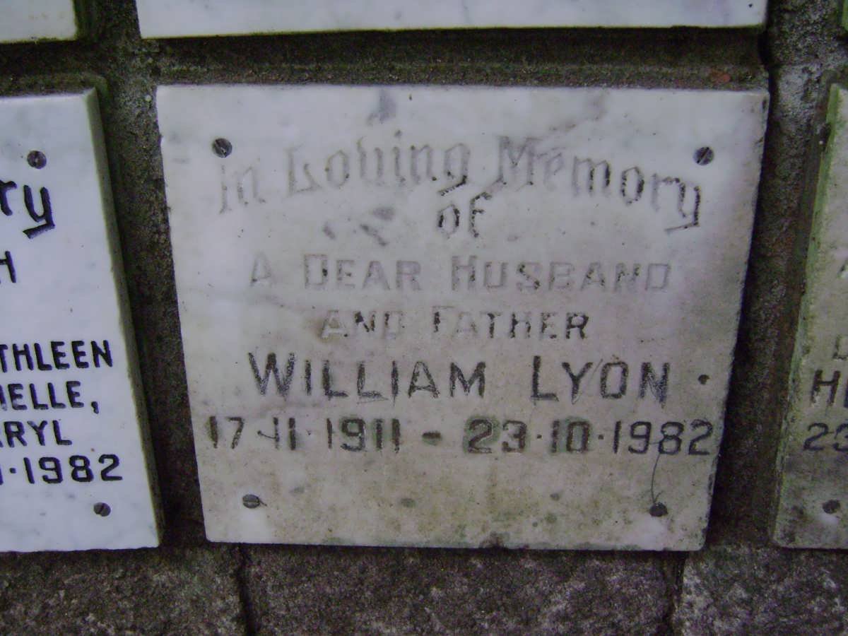 LYON William 1911-1982