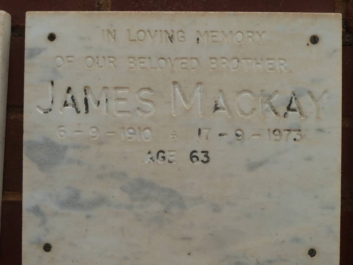 MACKAY James -1910-1973