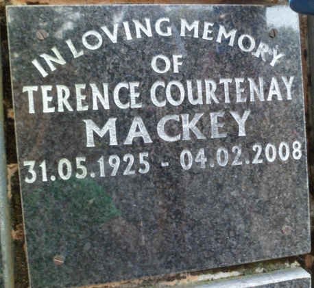 MACKEY Terence Courtenay 1925-2008