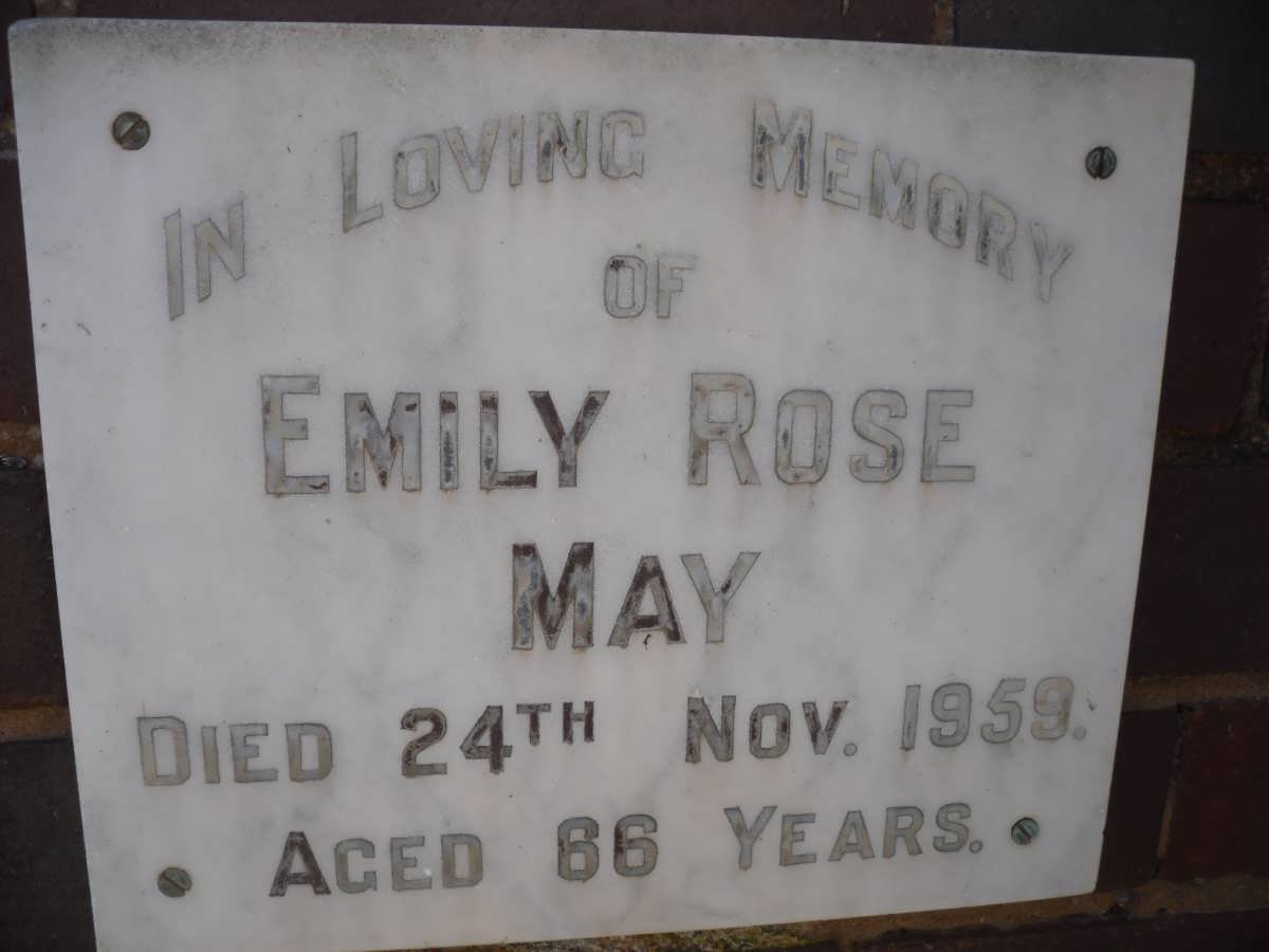 MAY Emily Rose -1959