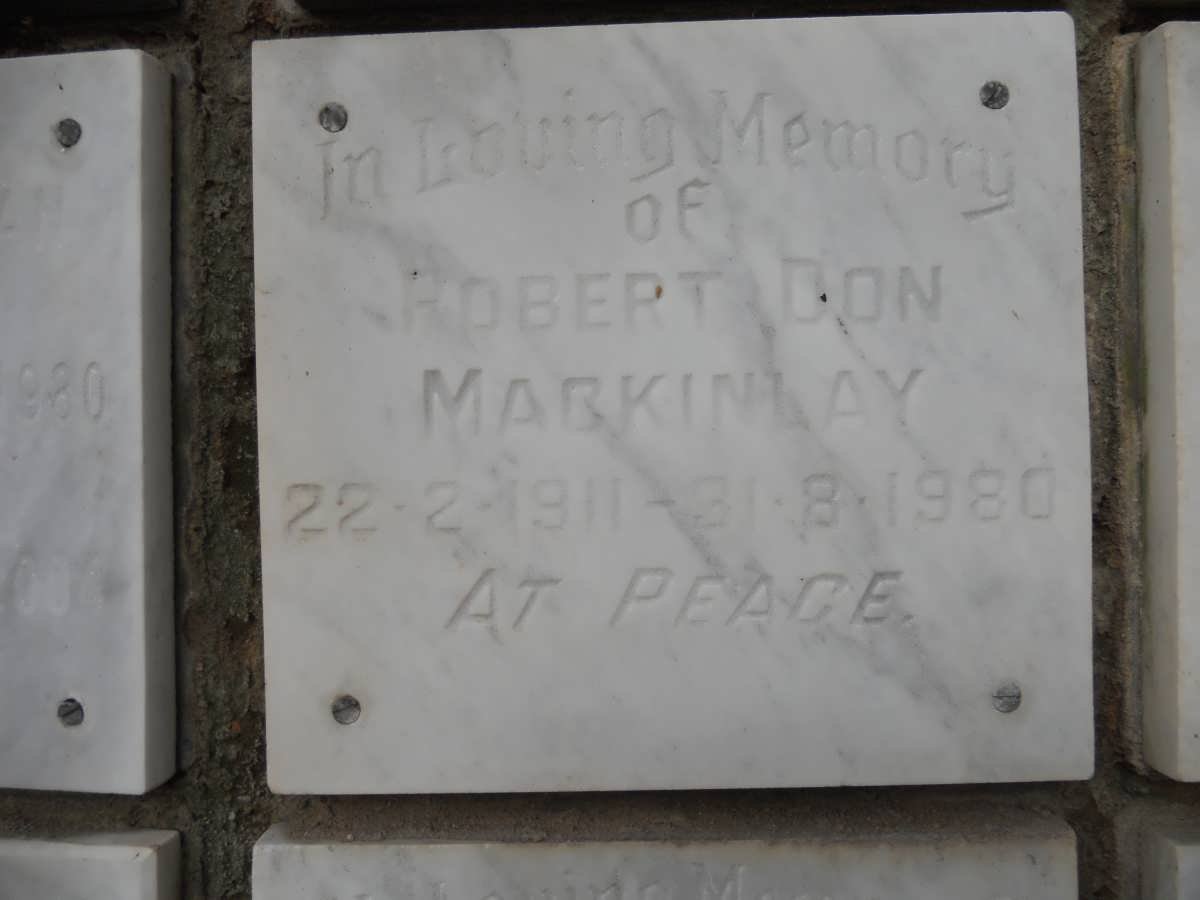 MACKINLAY Robert Don 1911-1980