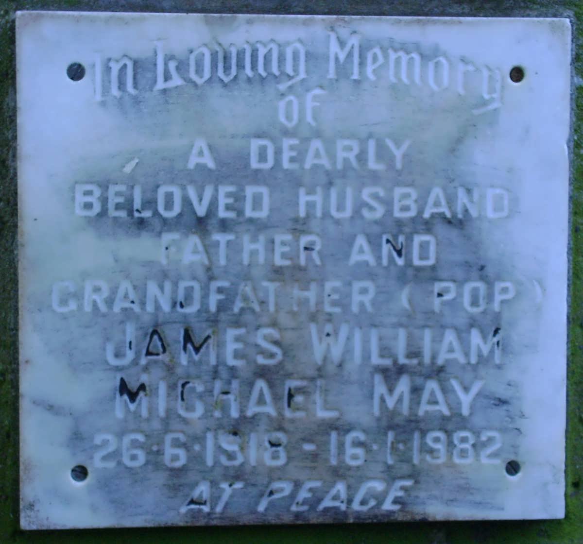 MAY James William Michael 1918-1982