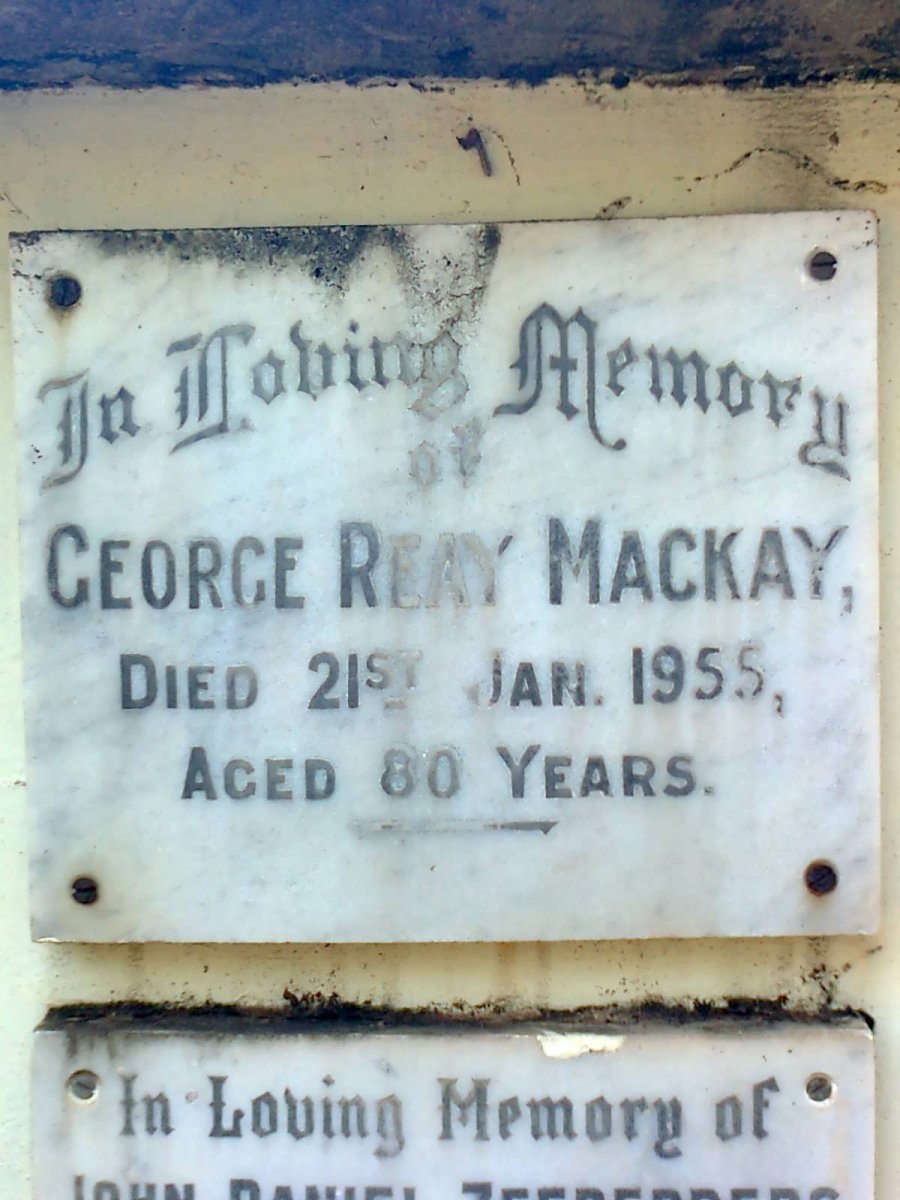MACKAY George Reay -1955