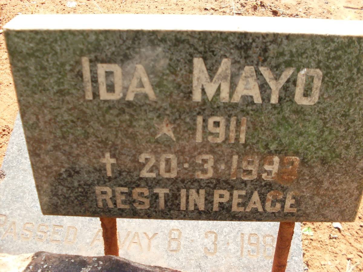 MAYO Ida 1911-1993