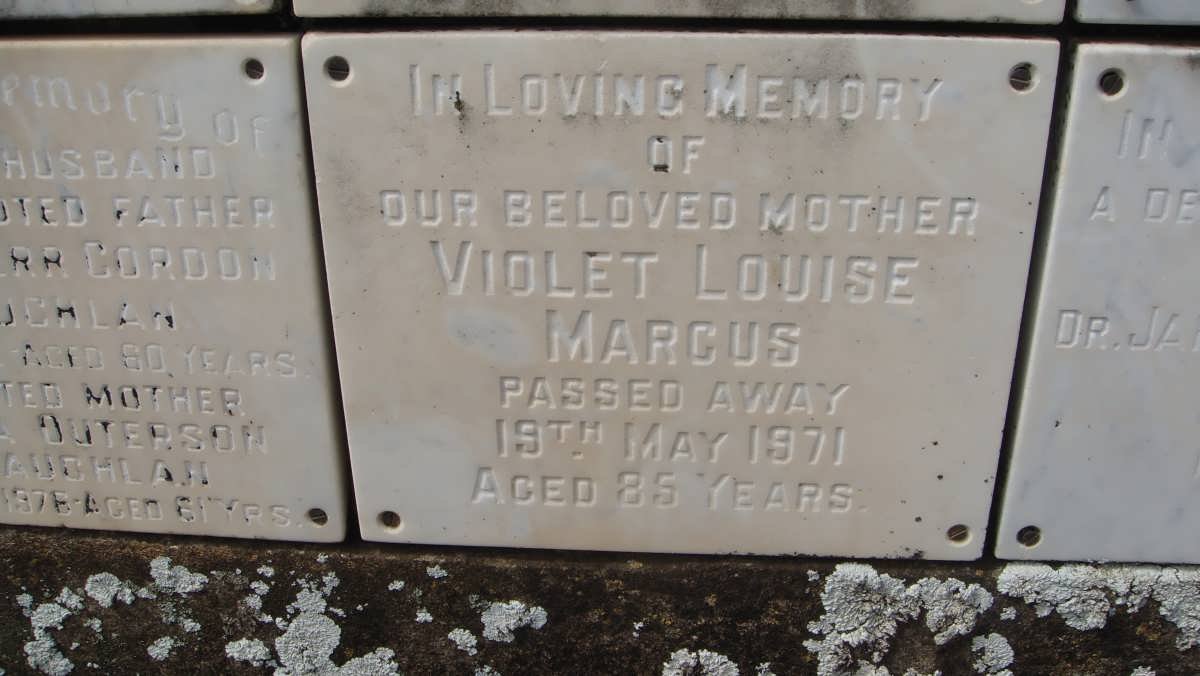 MARCUS Violet Louise -1971