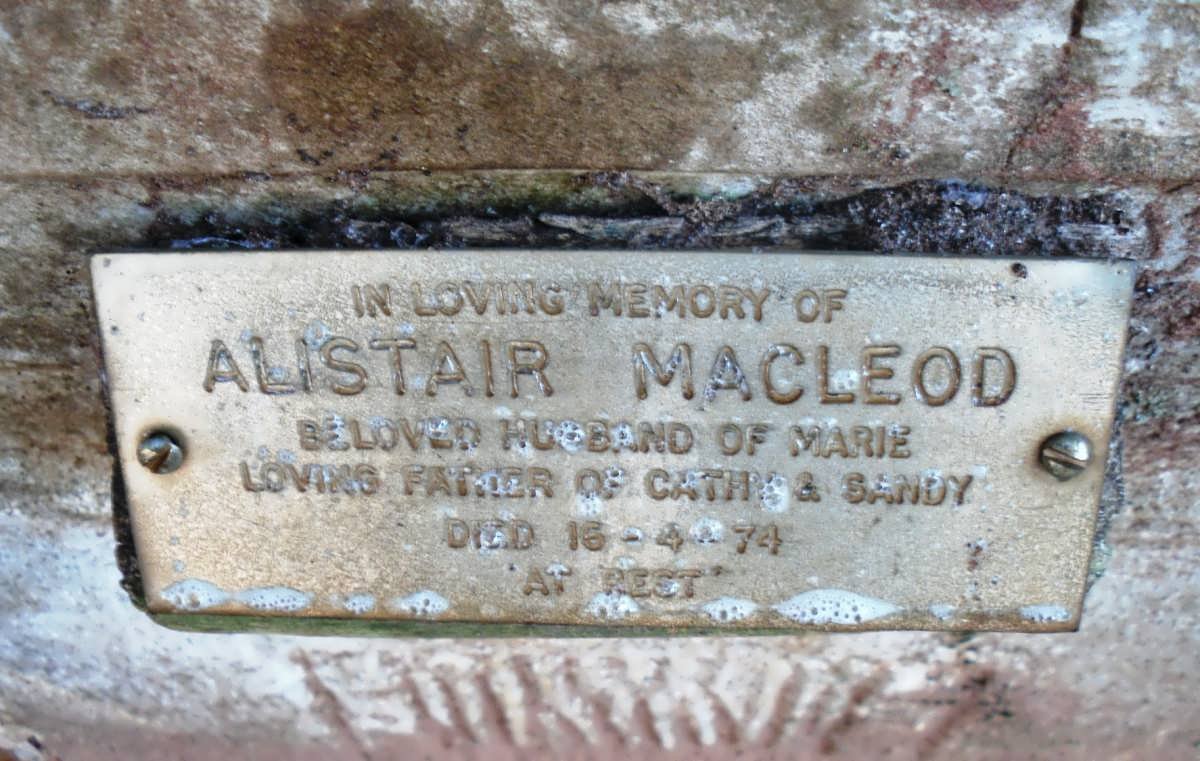 MACLEOD Alistair -1974
