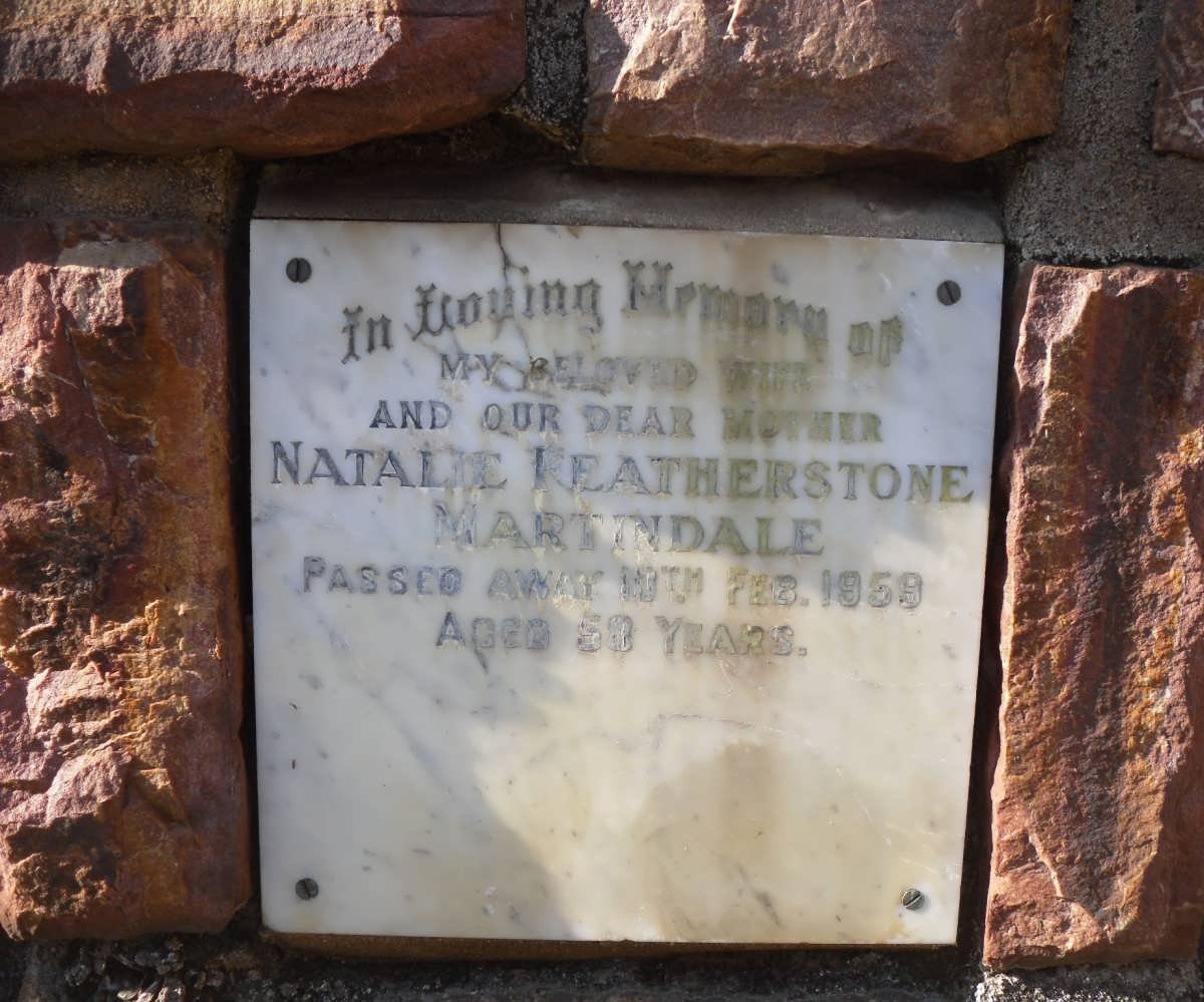 MARTINDALE Natalie Featherstone  -1959