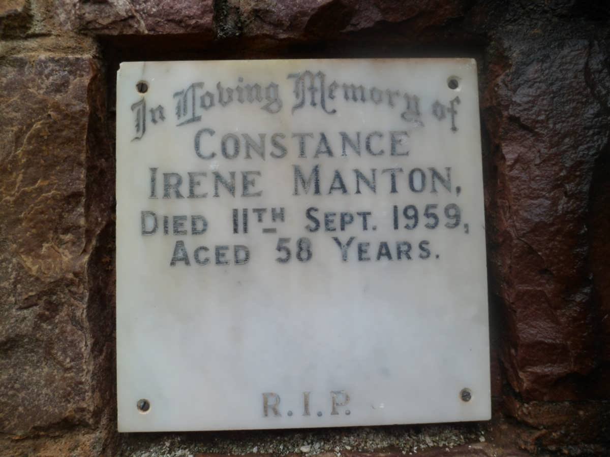 MANTON Constance Irene -1959