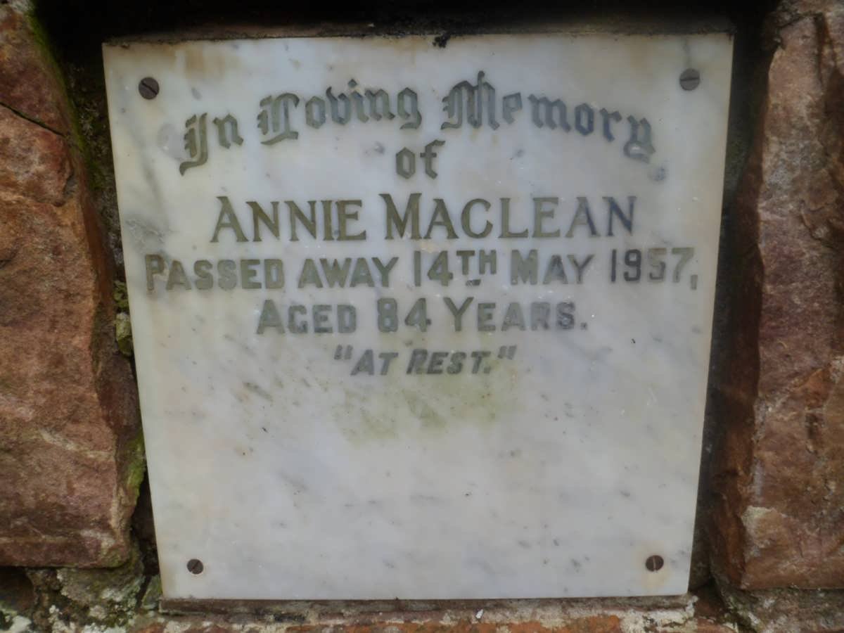 MacLEAN Annie -1957