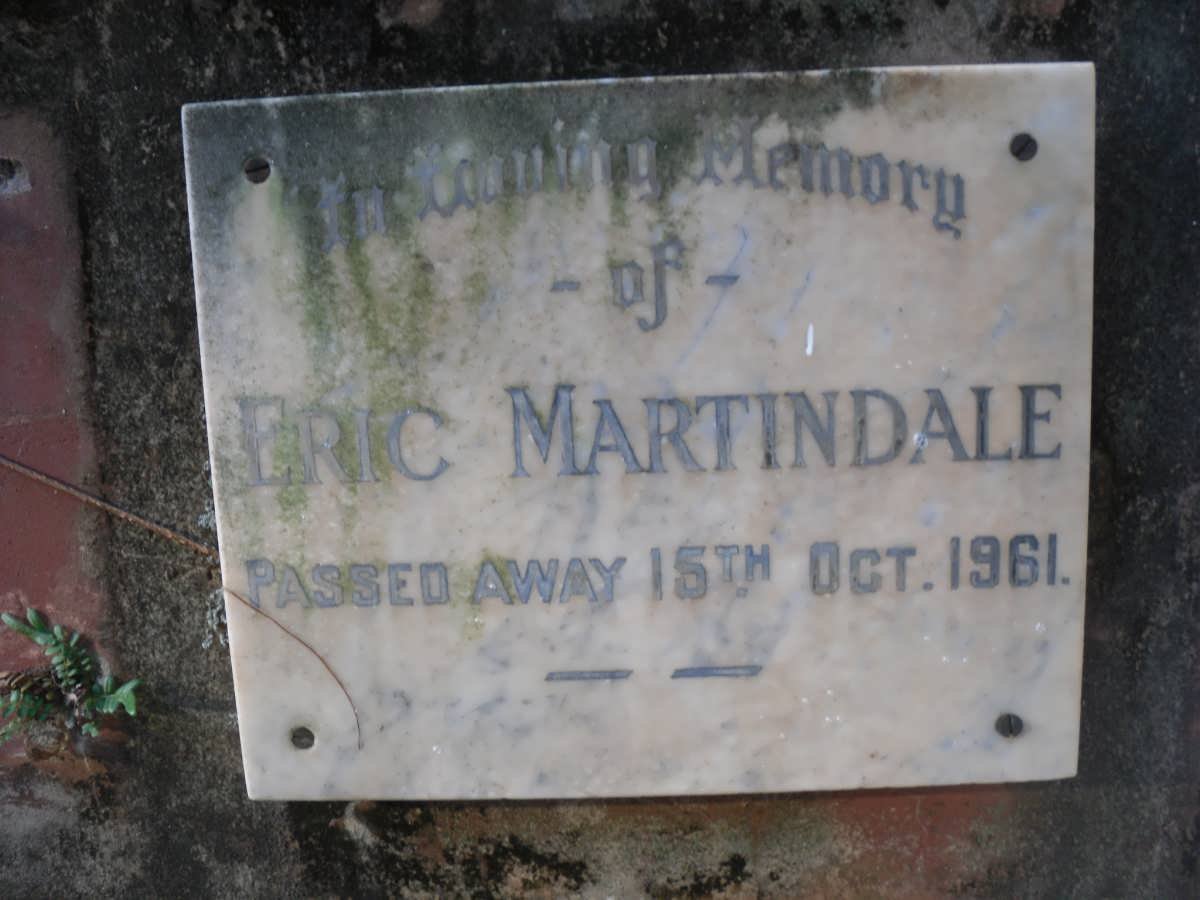 MARTINDALE Eric -1961