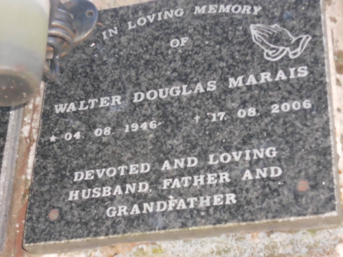 MARAIS Walter Douglas 1946-2006