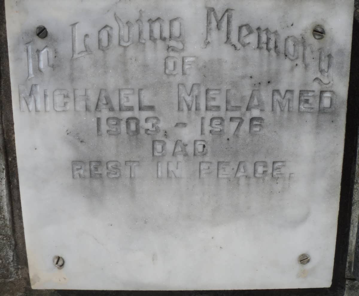 MELAMED Michael 1903-1976