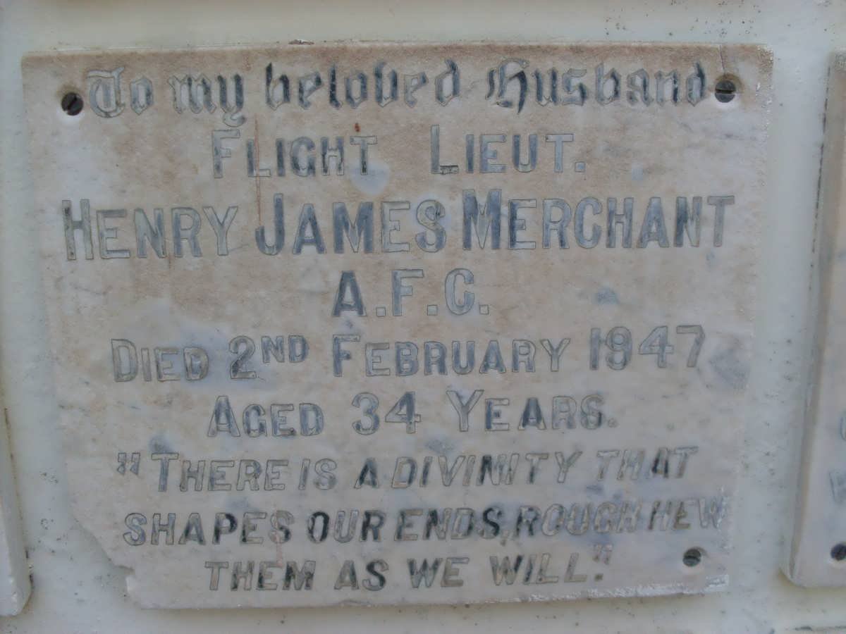 MERCHANT Henry James -1947