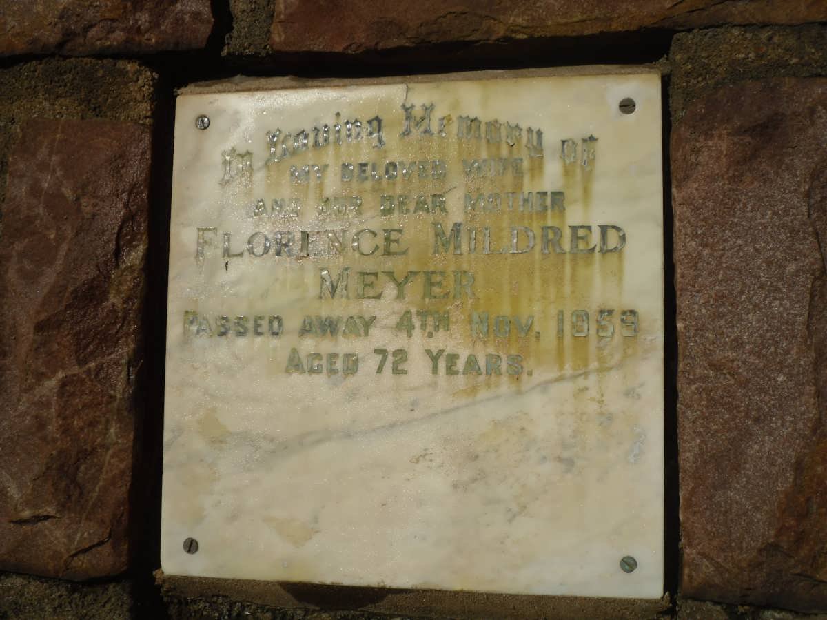 MEYER Florence Mildred -1959