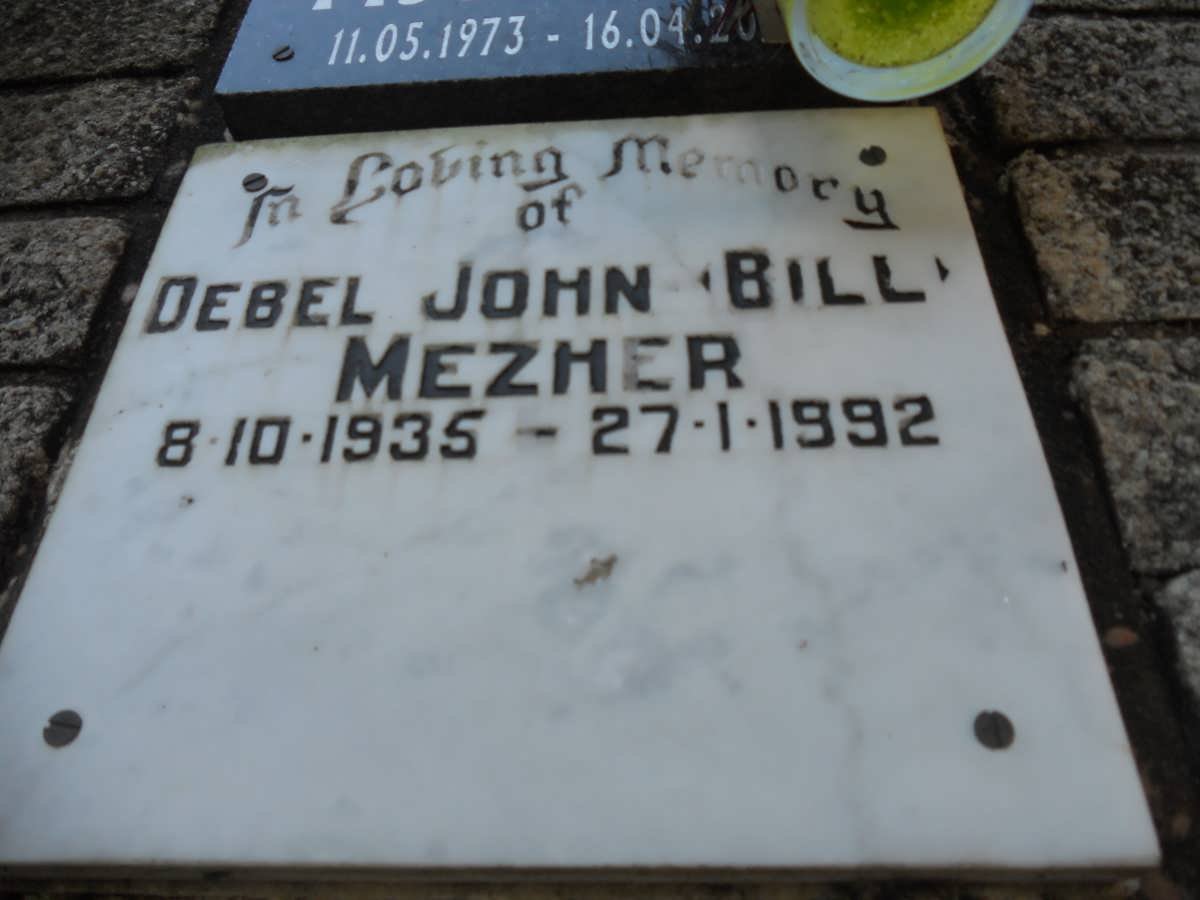 MEZHER Debel John 1935-1992