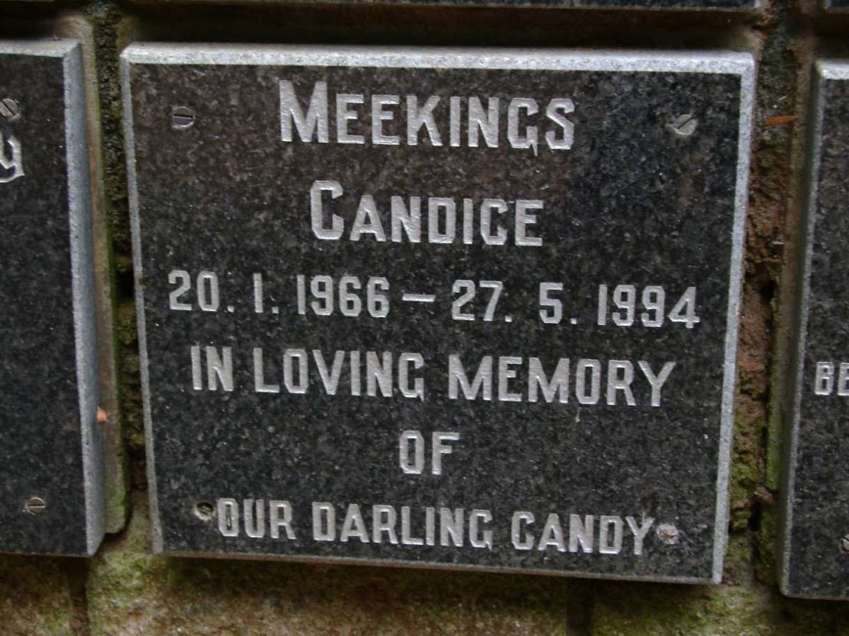 MEEKINGS Candice 1966-1994