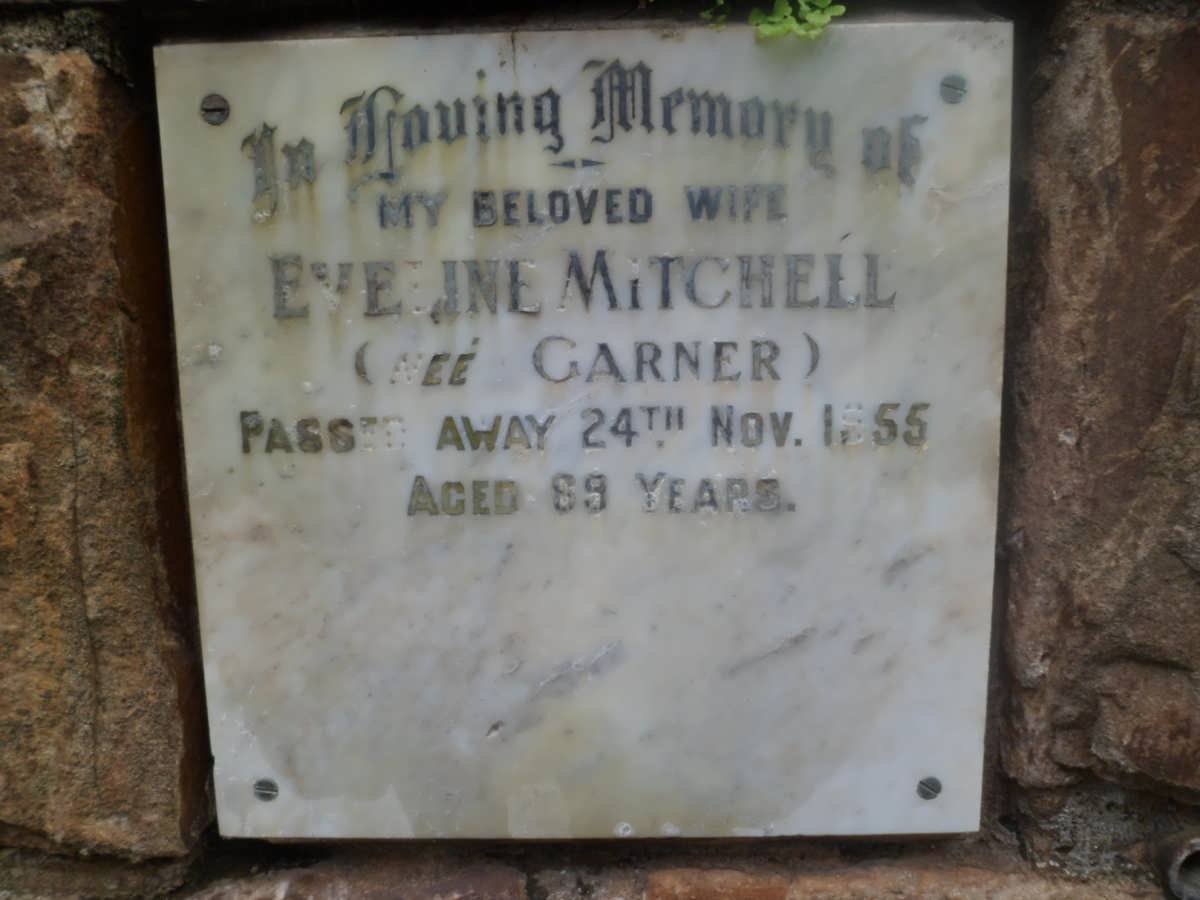 MITCHELL Eveline nee GARNER -1955
