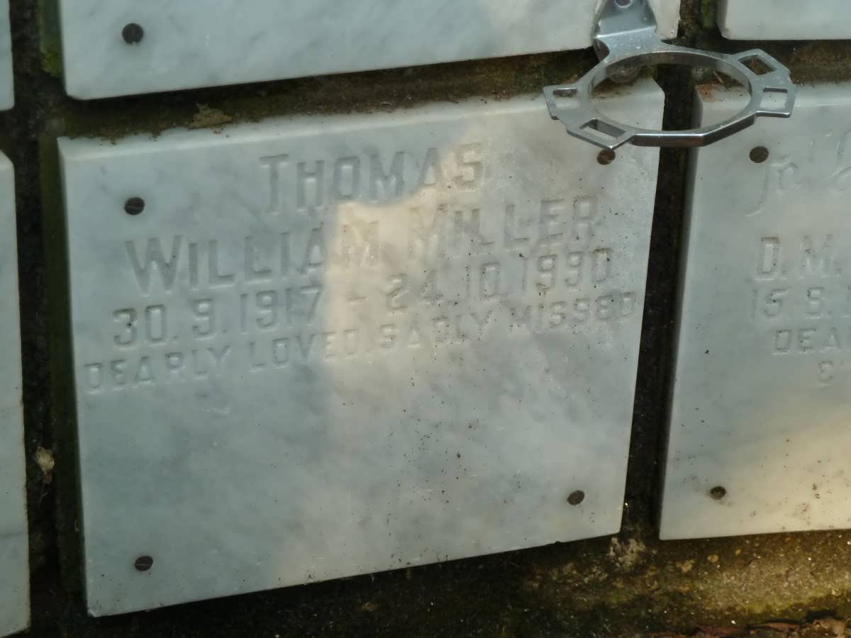 MILLER Thomas William 1917-1990