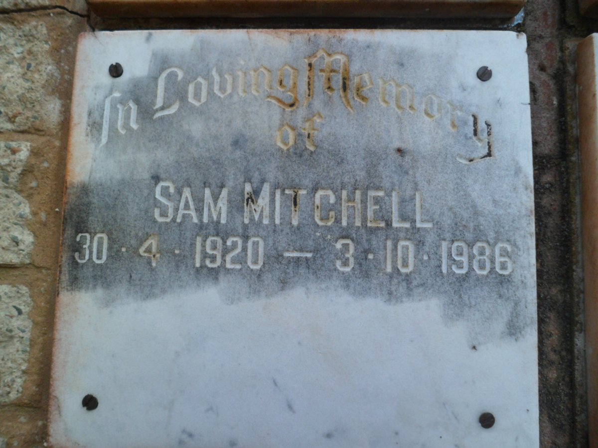 MITCHELL Sam 1920-1986