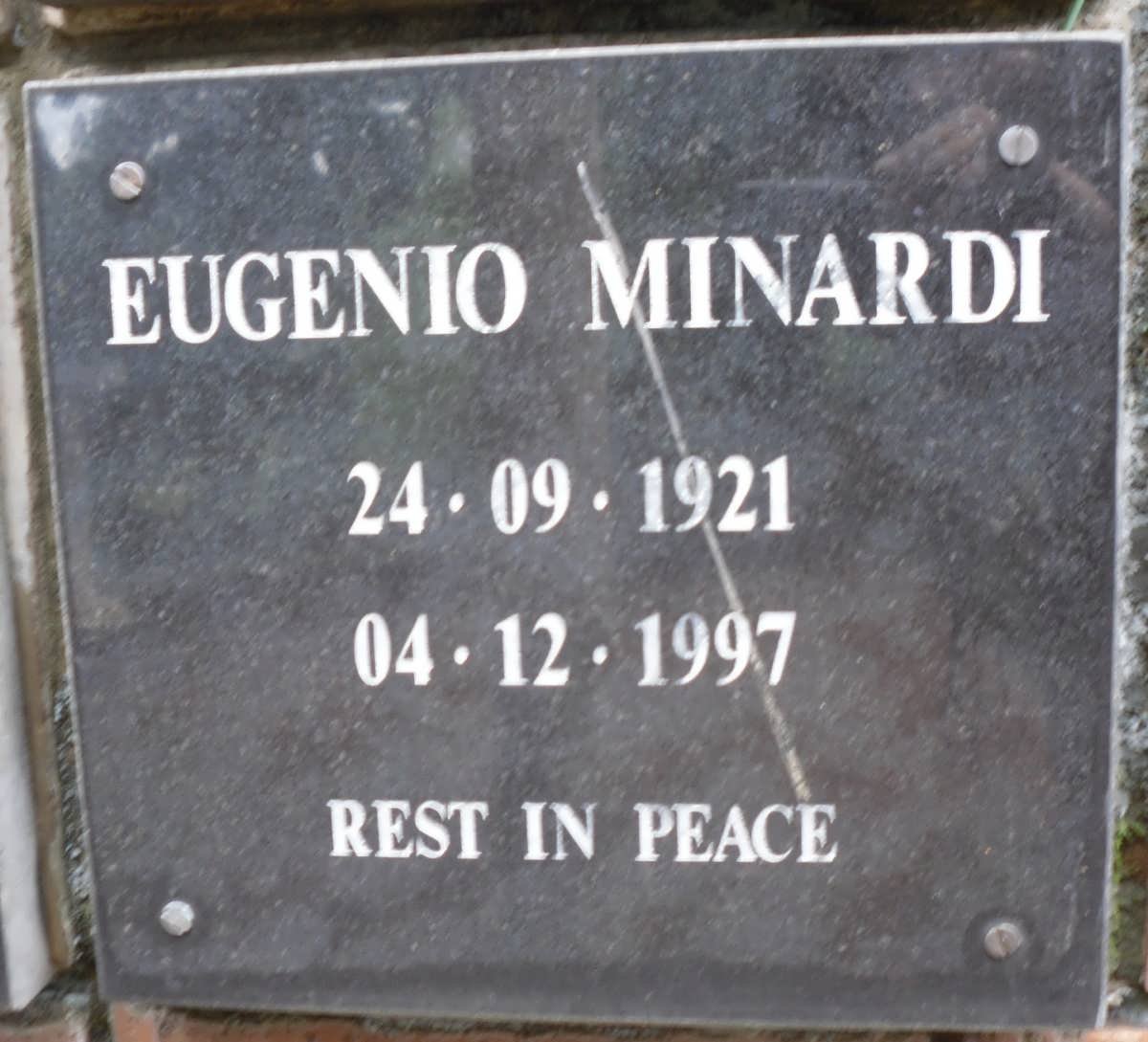 MINARDI Eugenio 1921-1997