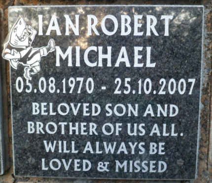MICHAEL Ian Robert 1970-2007