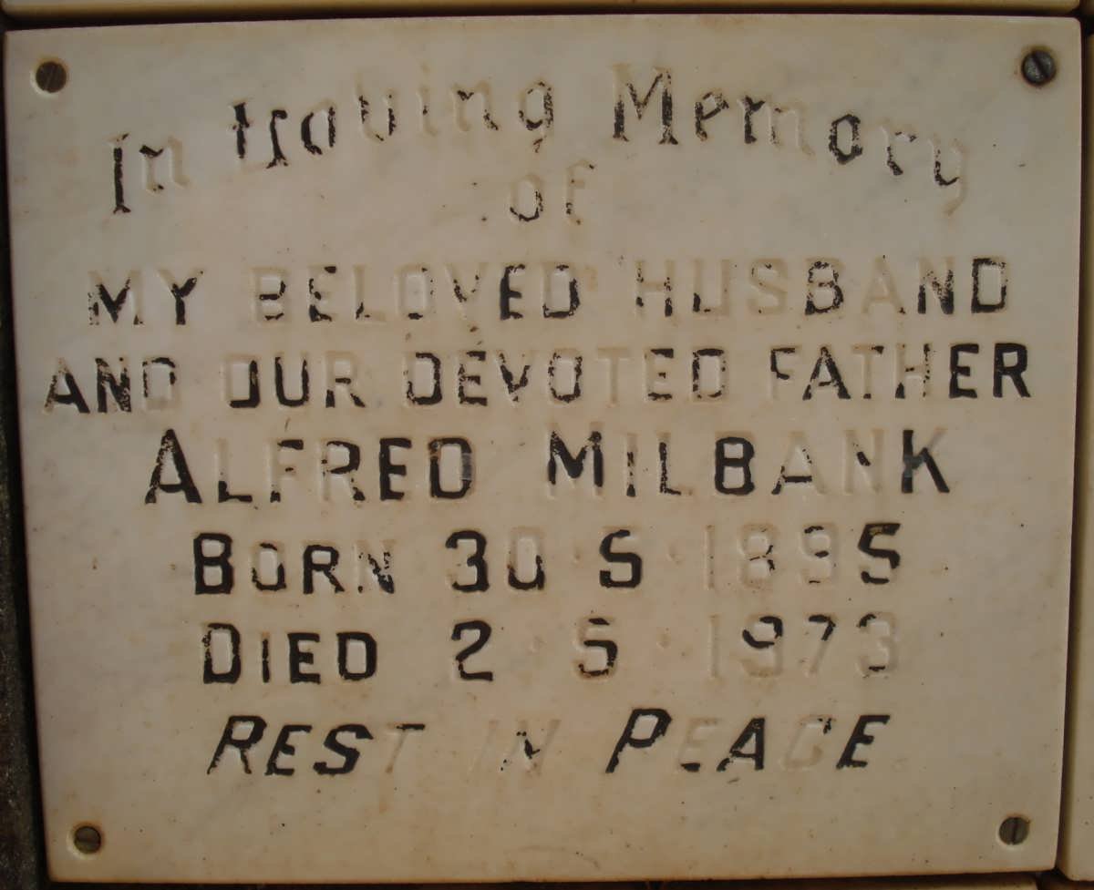 MILBANK Alfred 1895-1973