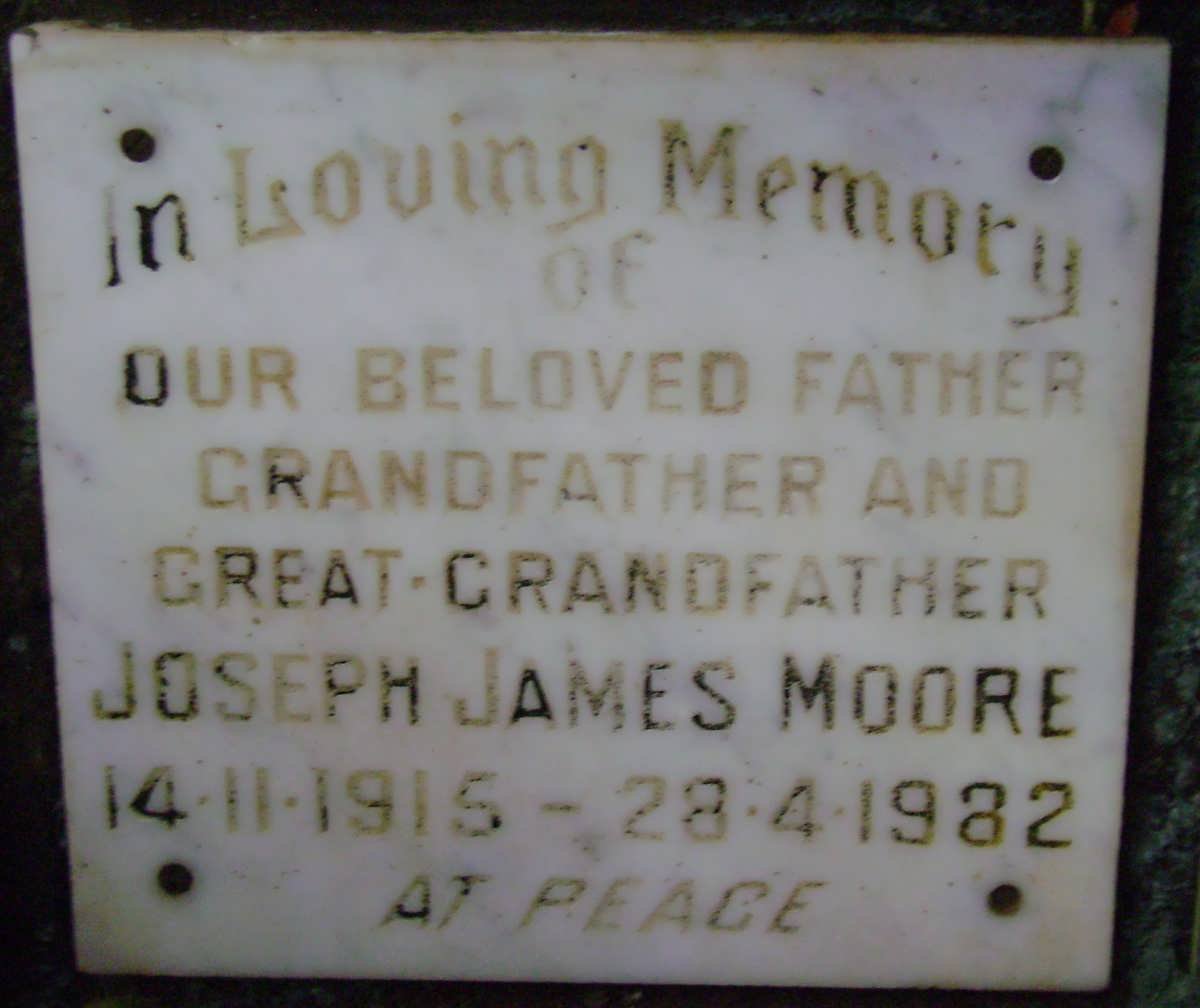 MOORE Joseph James 1915-1982