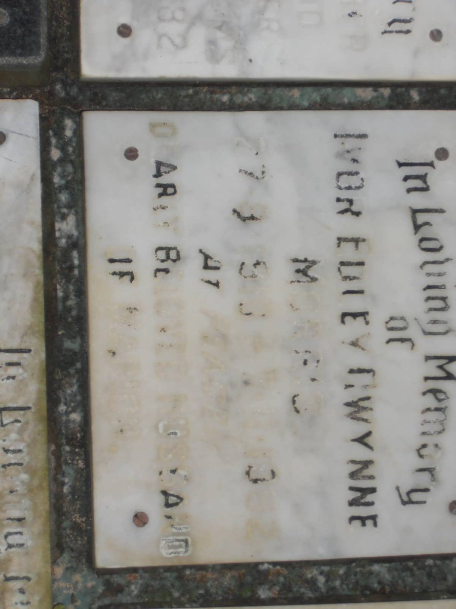 MORRIS Ivor Edley Gwynne 1910-1982