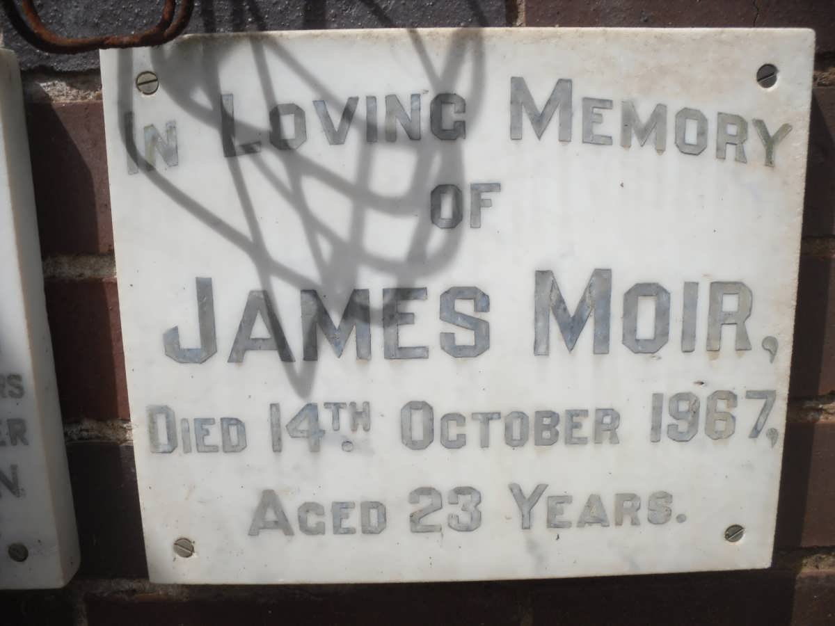 MOIR James -1967