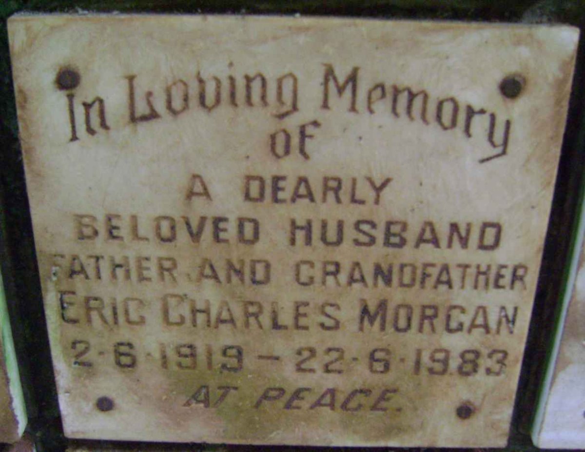 MORGAN Eric Charles 1919-1983