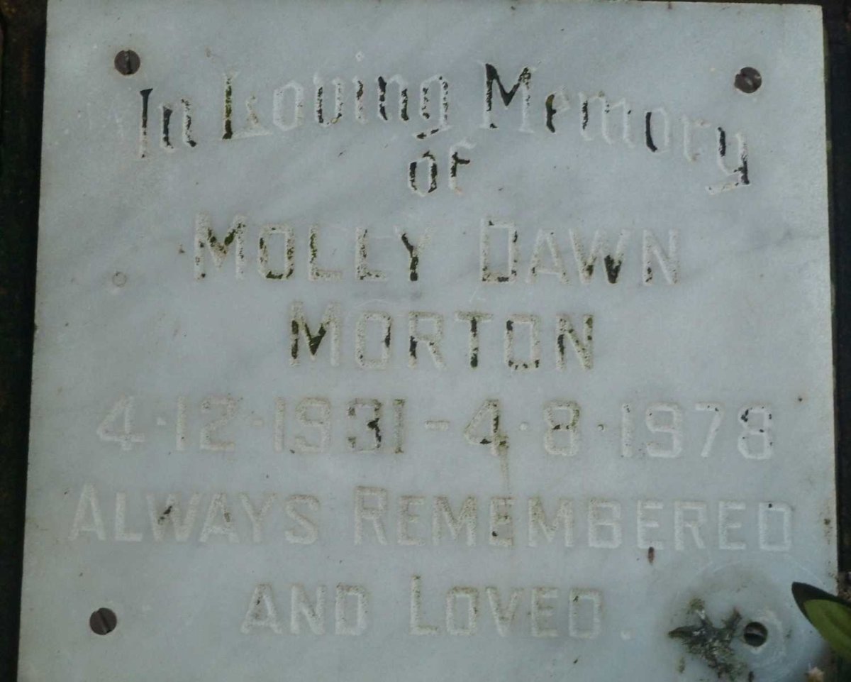 MORTON Molly Dawn 1931-1978