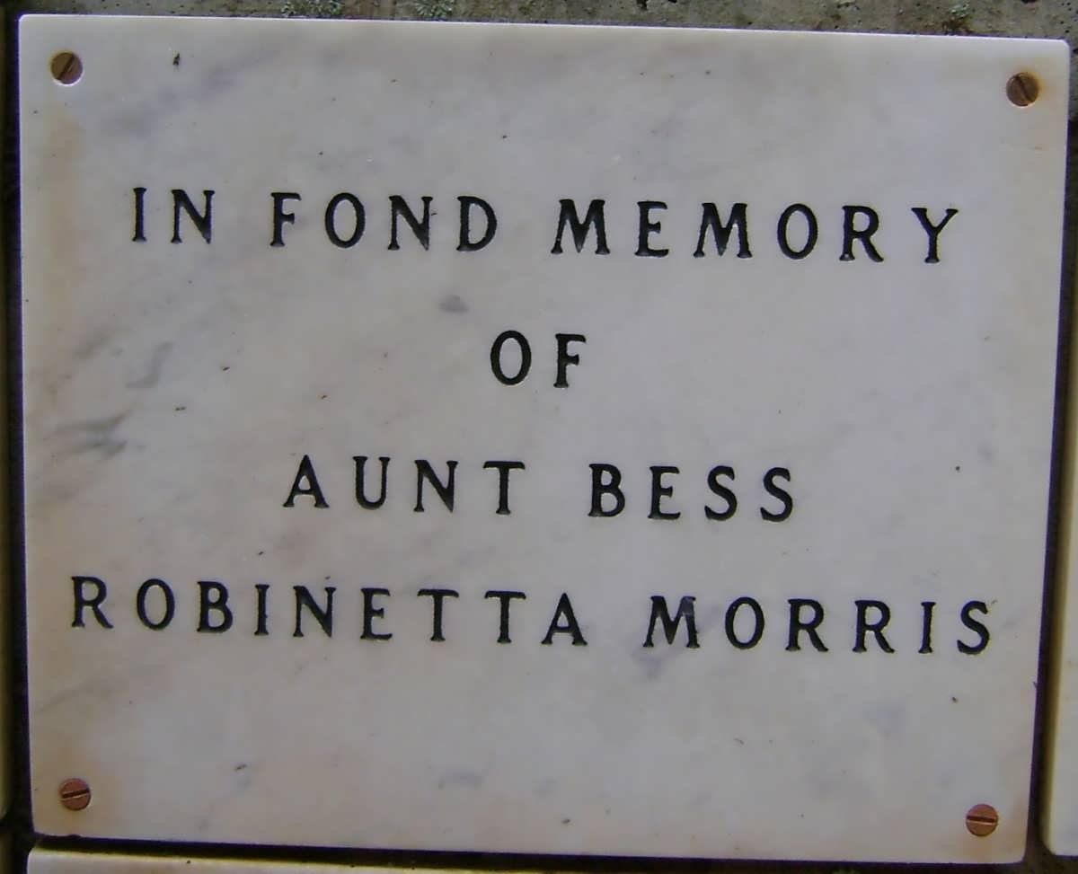 MORRIS Robinetta