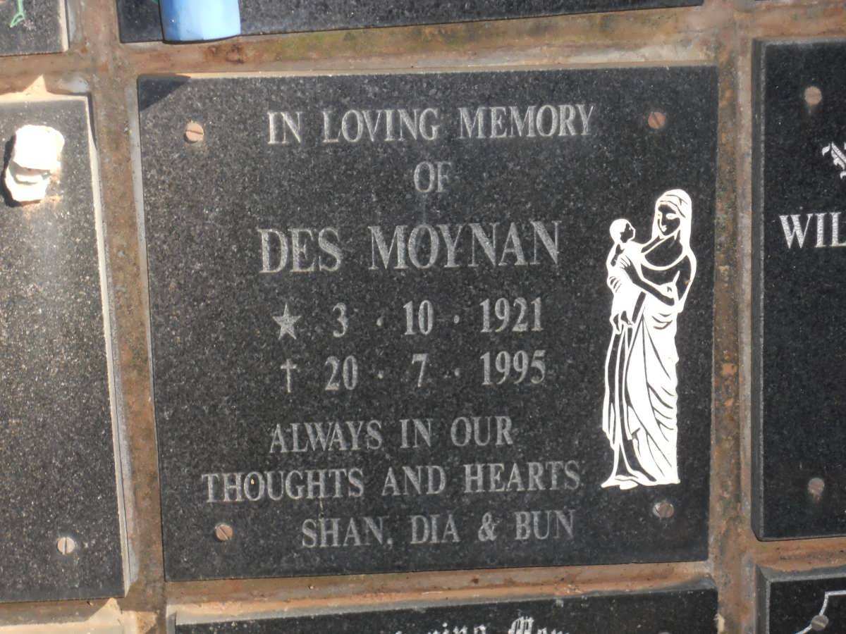 MOYNAN Des 1921-1995
