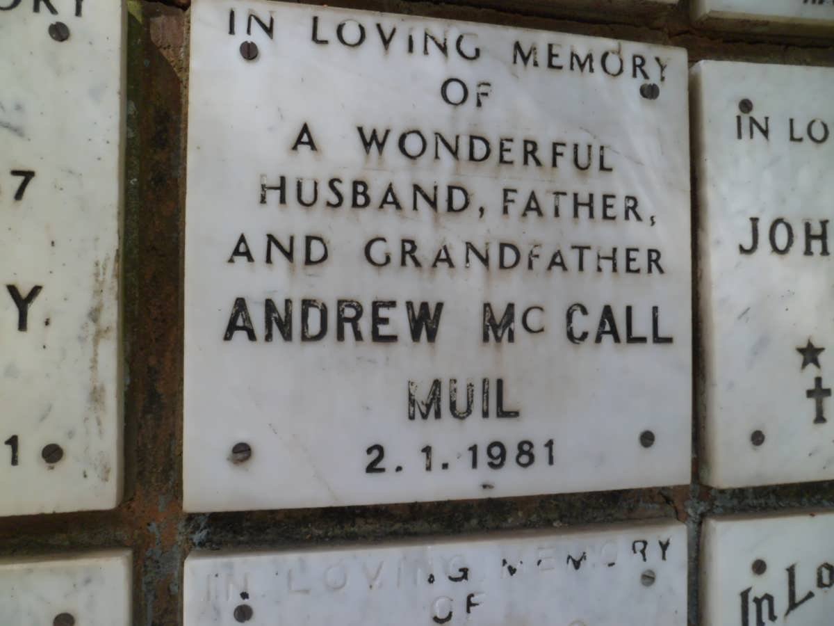 MUIL Andrew McCall -1981