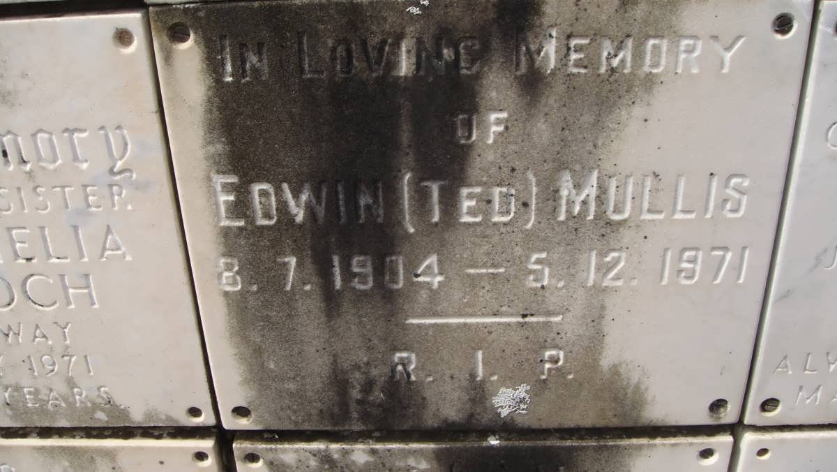 MULLIS Edwin 1904-1971