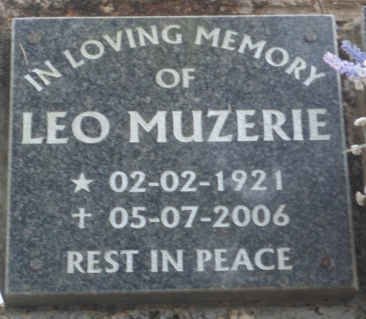 MUZERIE Leo 1921-2006