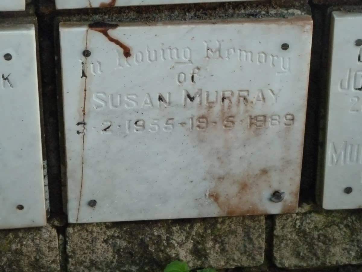 MURRAY Susan 1955-1989