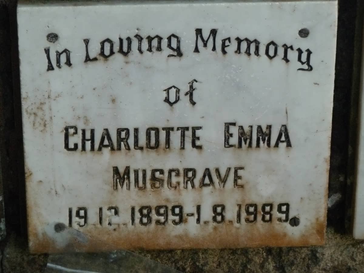 MUSGRAVE Charlotte Emma 1899-1989
